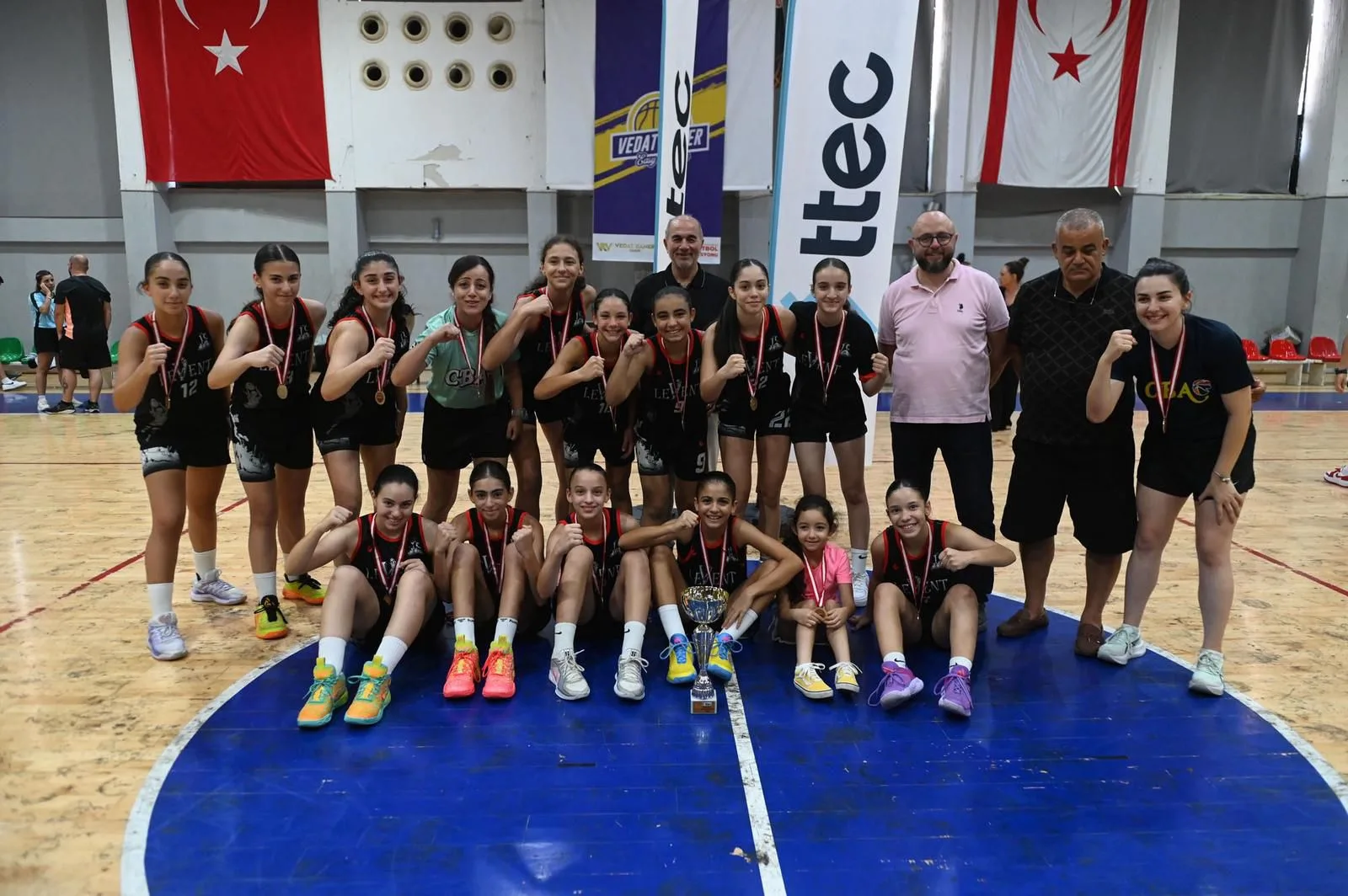 U 14 kızlarda Levent şampiyon – BRTK