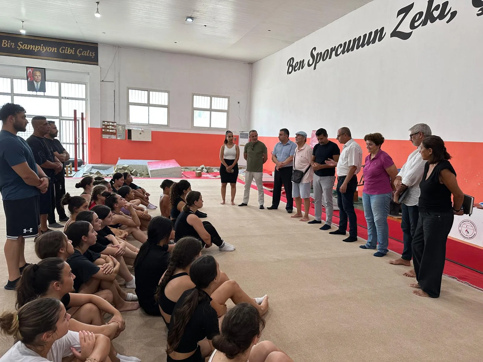 CTP’den Cimnastik Federasyonu’na ziyaret – BRTK