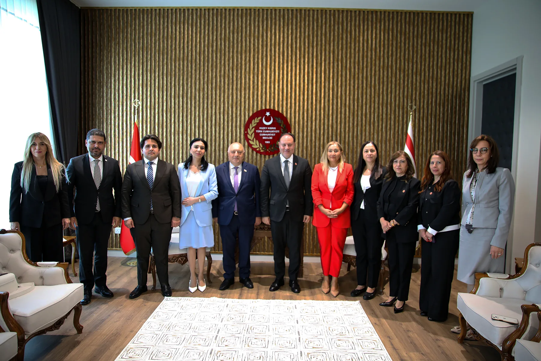 Meclis Başkanı Öztürkler, Yeni Azerbaycan Partisi üyelerini kabul etti – BRTK