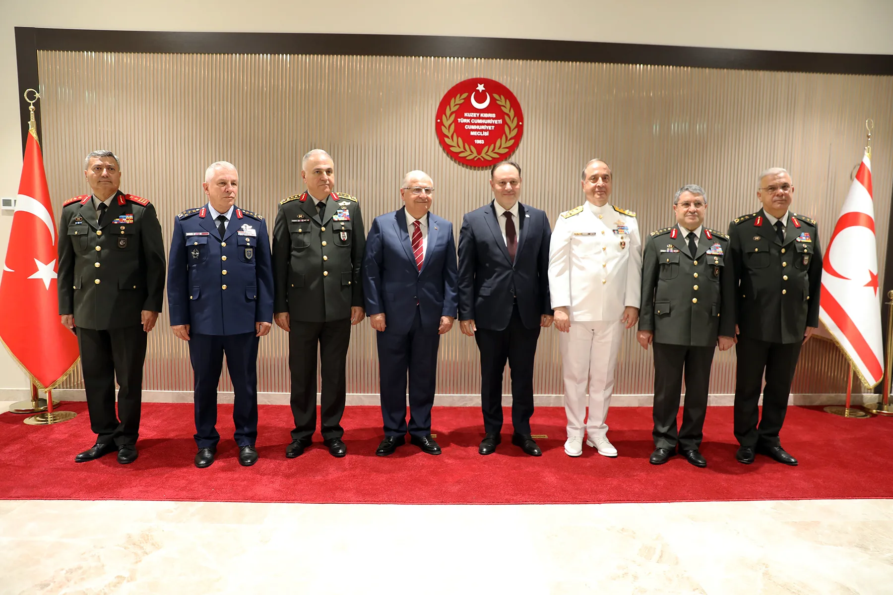 Öztürkler, Güler ve TSK komuta kademesini kabul etti – BRTK