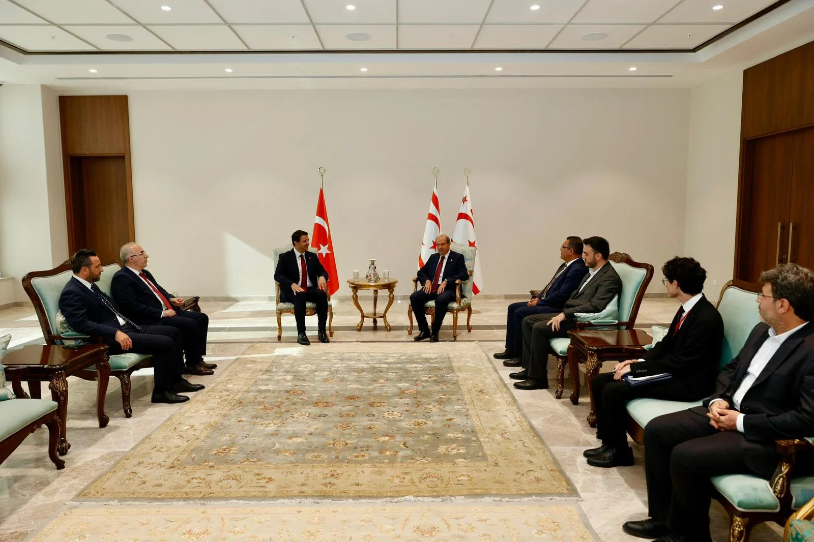 Cumhurbaşkanı Tatar, Saadet Partisi heyetini kabul etti – BRTK