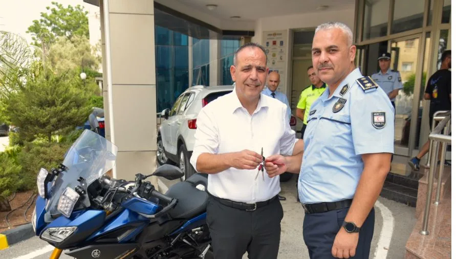 LTB’den Lefkoşa Polis Müdürlüğü’ne motosiklet bağışı – BRTK
