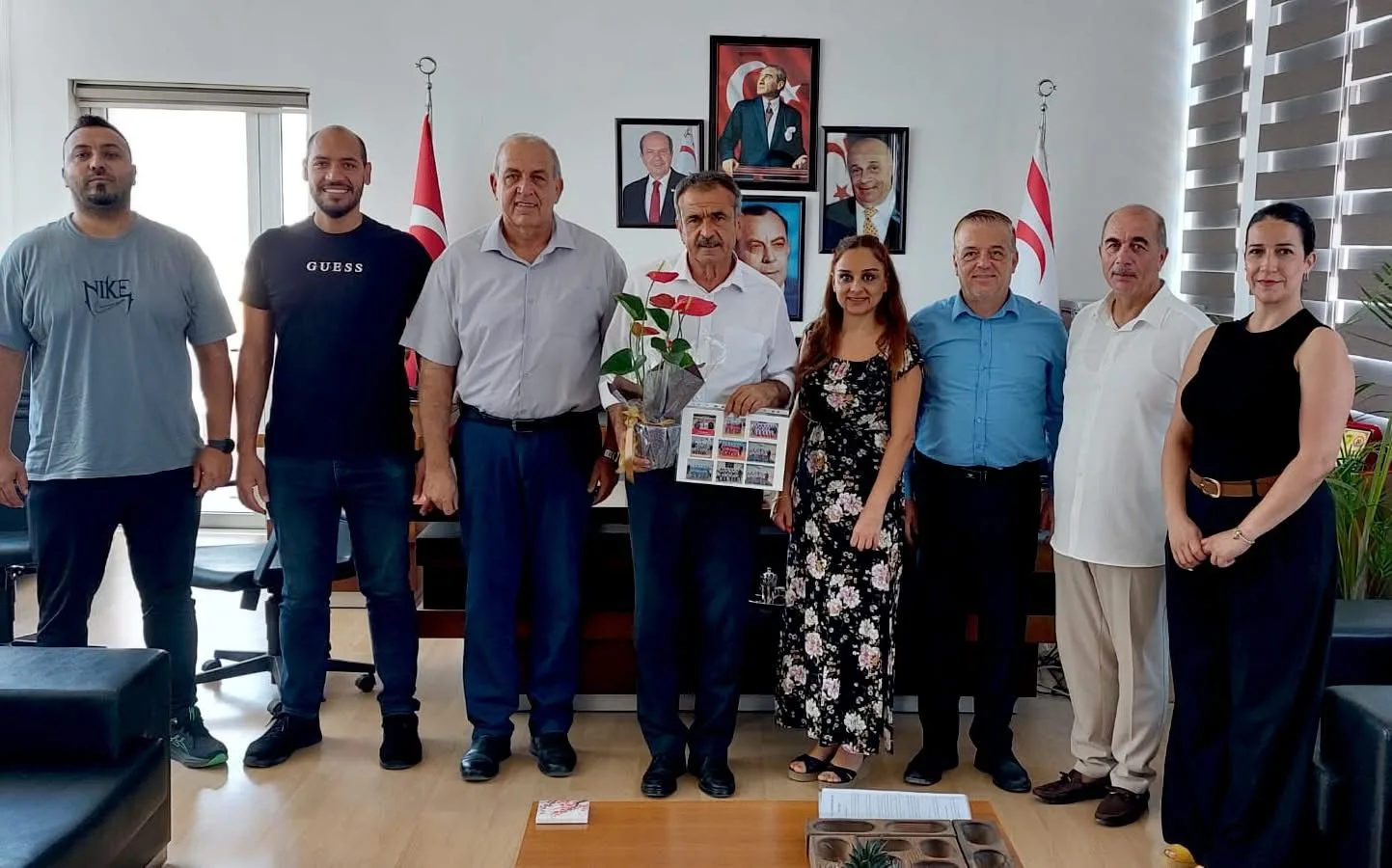 Basketbol insiyatifinden Uluçay’a ziyaret – BRTK