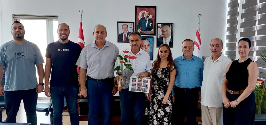 Uluçay, Basketbol Federasyonu heyetini kabul etti – BRTK