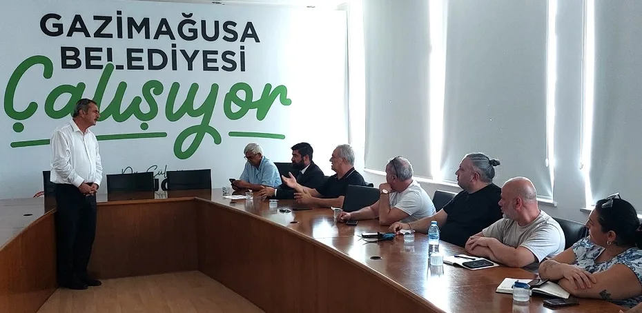 Gazimağusa Belediyesinde yapılan toplantıda gemilere su temini görüşüldü – BRTK