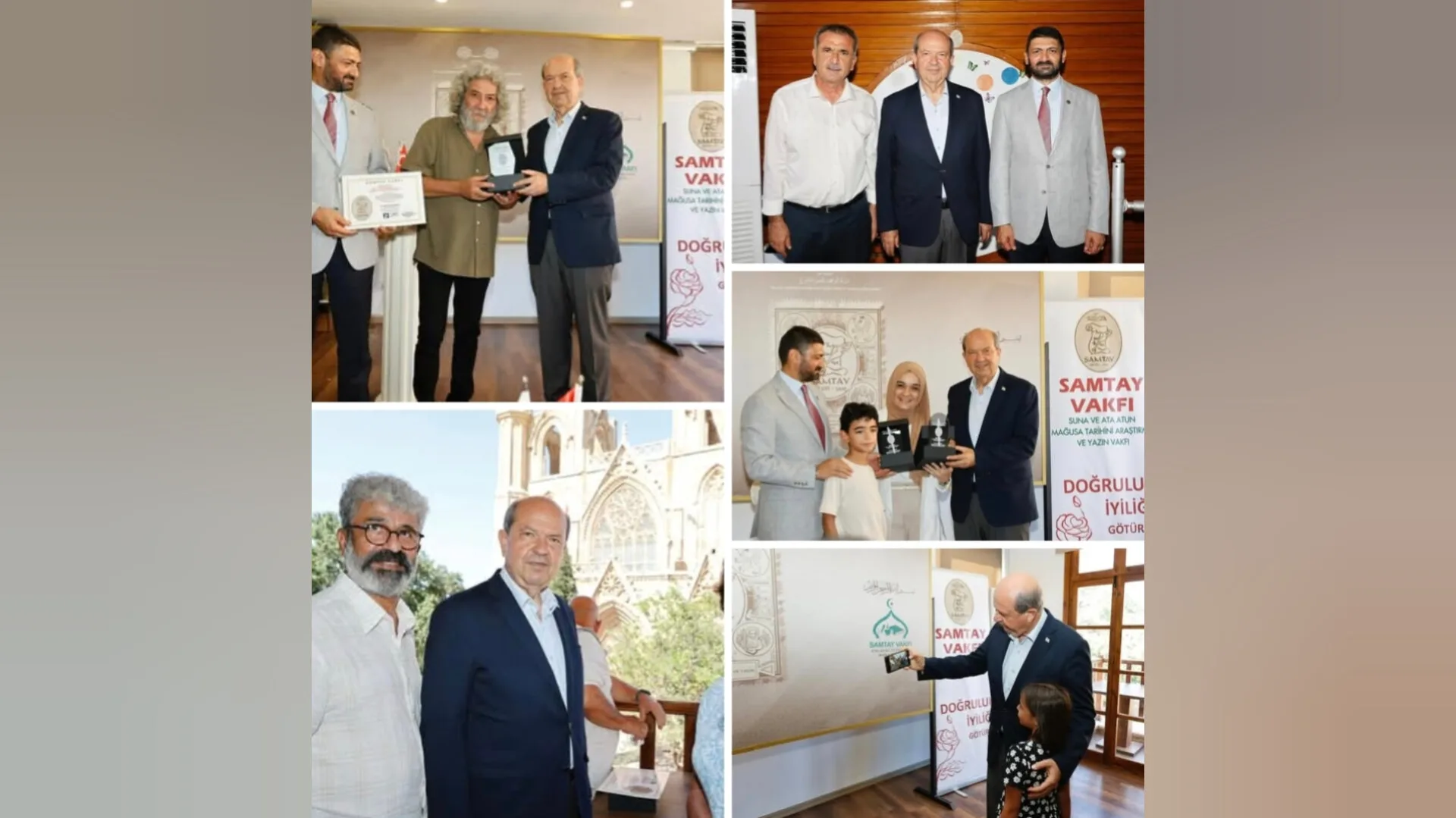 Cumhurbaşkanı Tatar, SAMTAY Vakfı’nın düzenlediği ödül törenine katıldı – BRTK