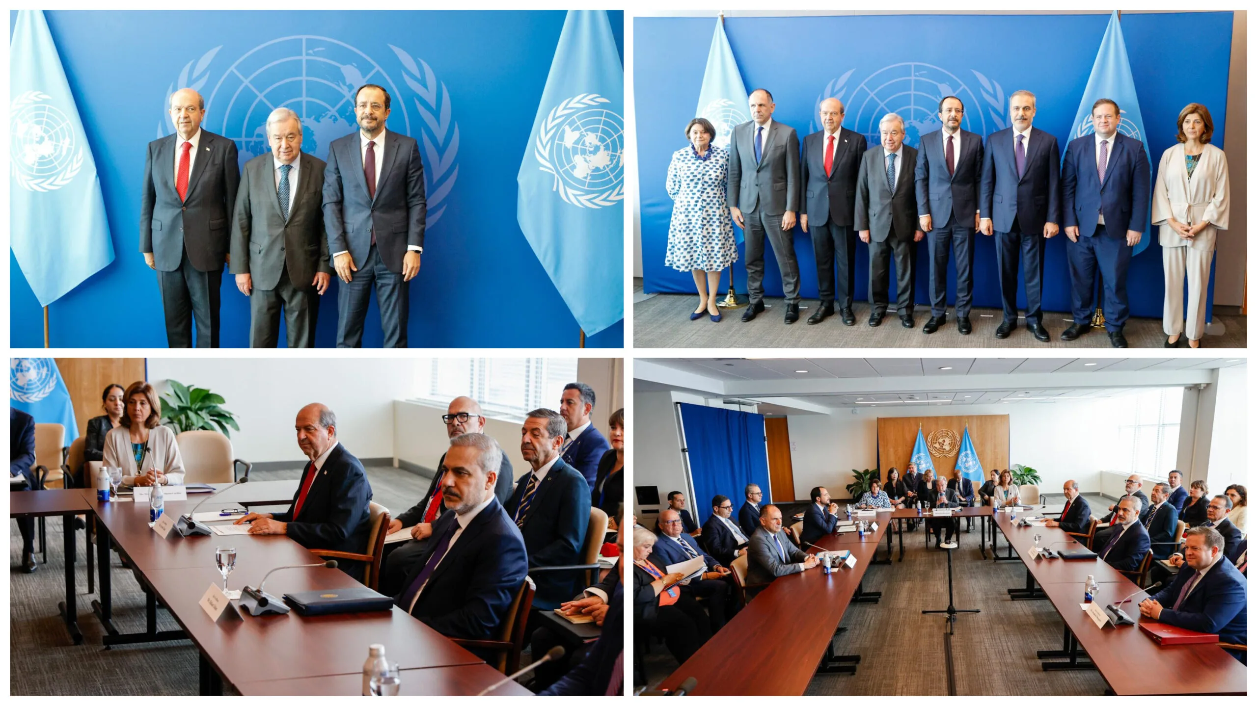 Kıbrıs Konulu Genişletilmiş 5+1 Formatlı Gayri Resmi Toplantıda 5+1 formatındaki ana oturuma geçildi – BRTK