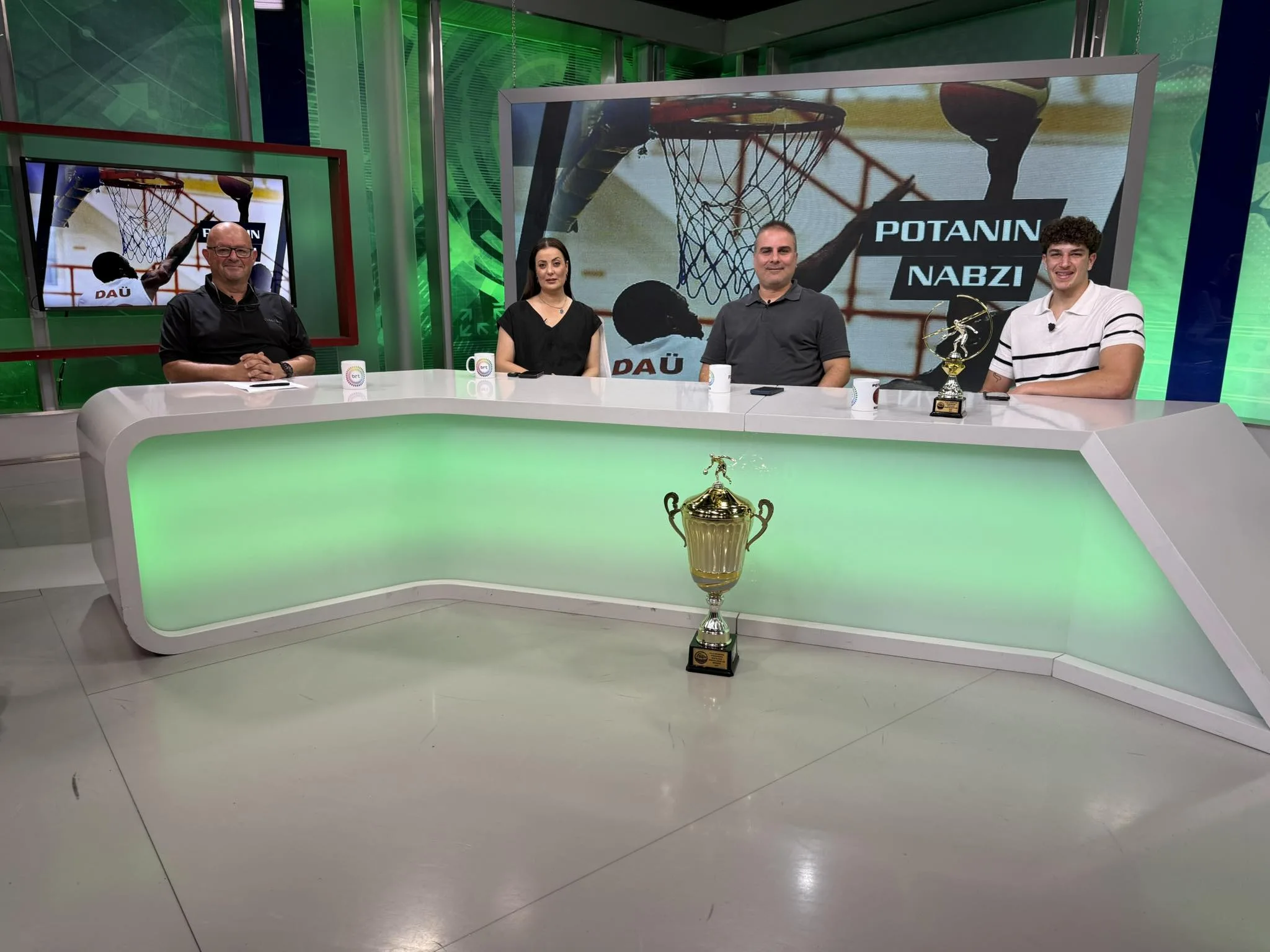 Şampiyonluk kupası “Potanın Nabzı”ndaydı – BRTK