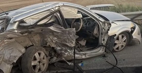 Lefkoşa-Güzelyurt ana yolunda korkutan kaza – BRTK