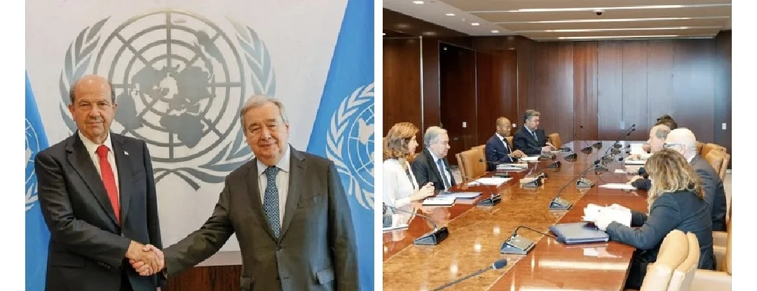 Cumhurbaşkanı Ersin Tatar, BM Genel Sekreteri Antonio Guterres ile görüştü – BRTK