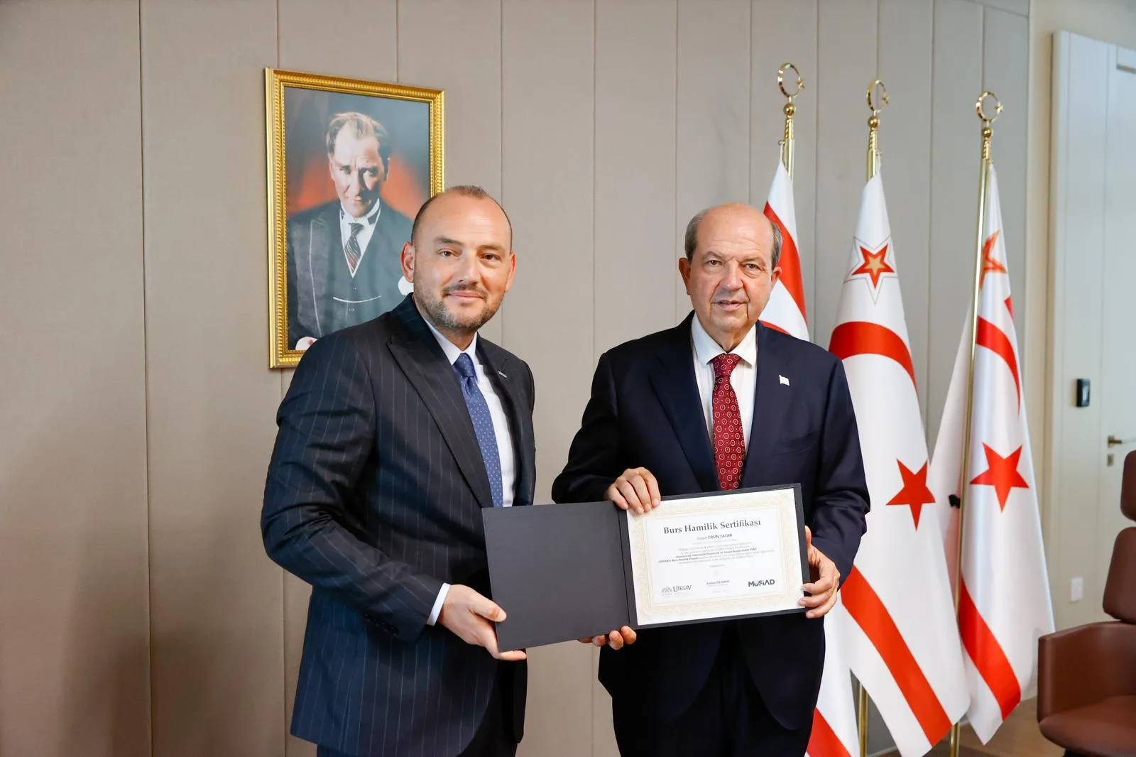 Tatar, MÜSİAD heyetini kabul etti – BRTK