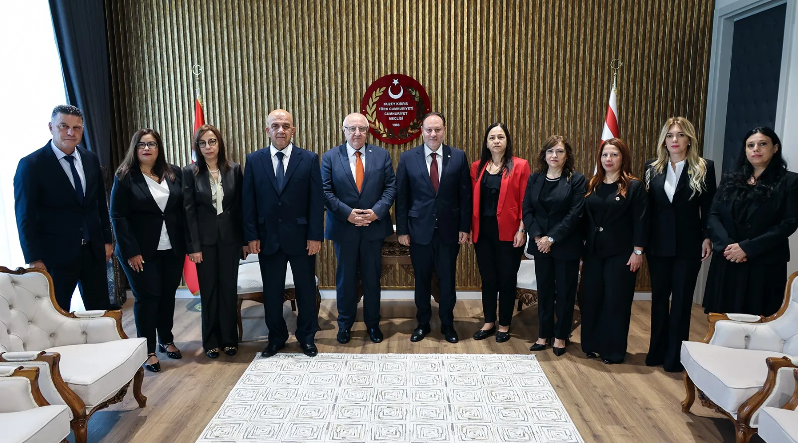 Öztürkler, Türkiye’den gelen siyasi parti temsilcilerini kabul etti – BRTK