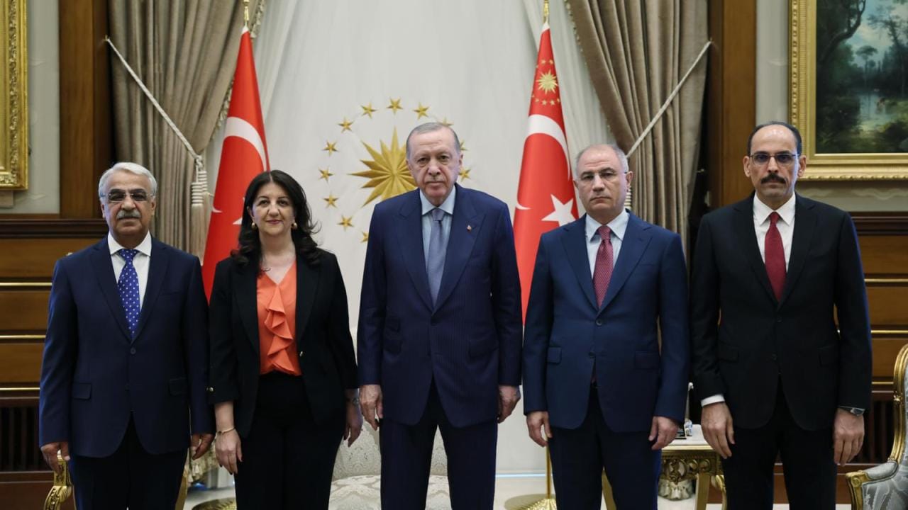 Cumhurbaşkanı Erdoğan, DEM Parti heyetini kabul etti