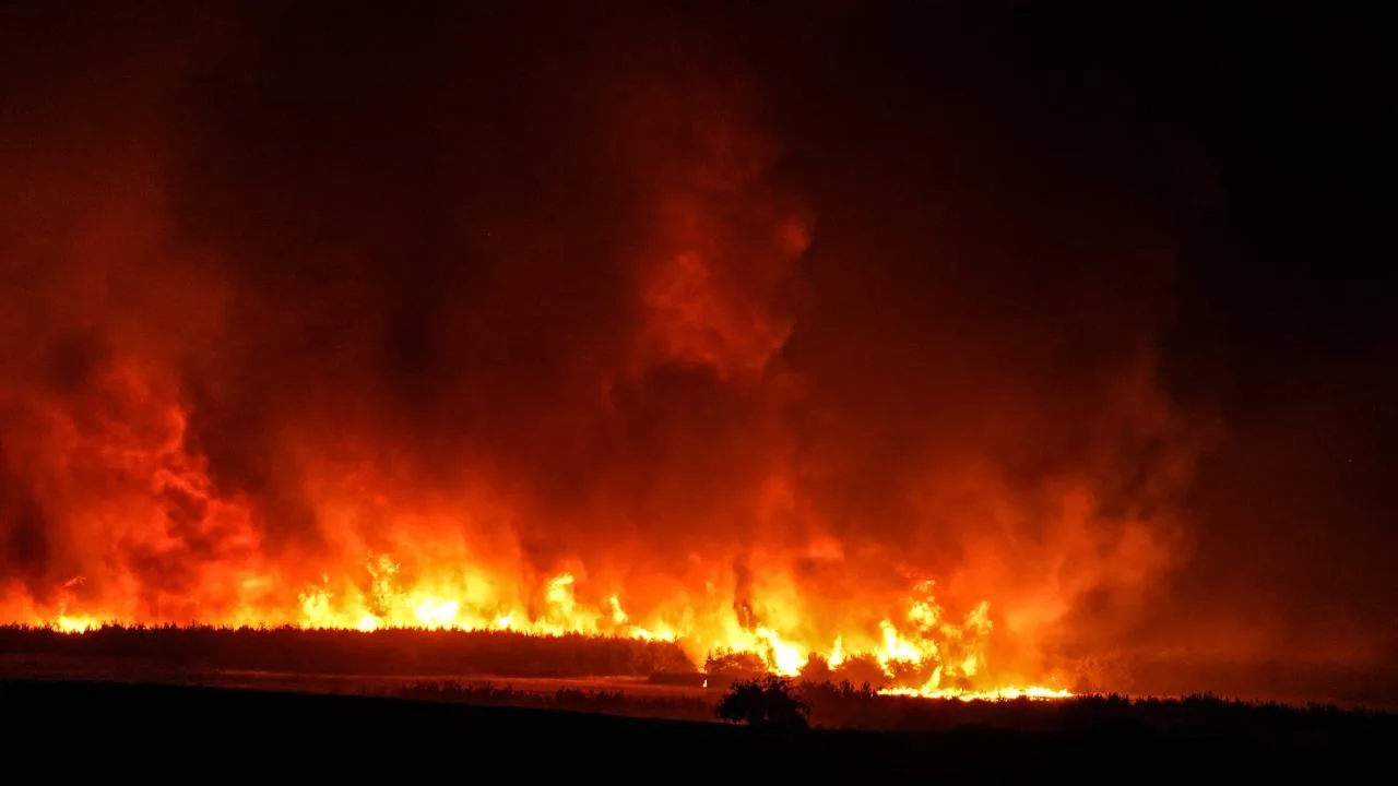Tekirdağ’daki orman yangını Çanakkale’ye sıçradı