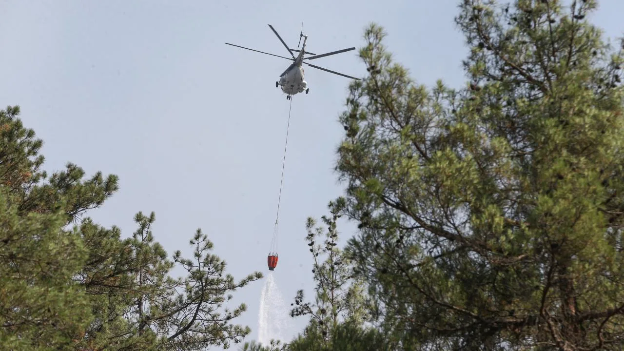 Bursa Harmancık/Orhaneli yangını kontrol altına alındı