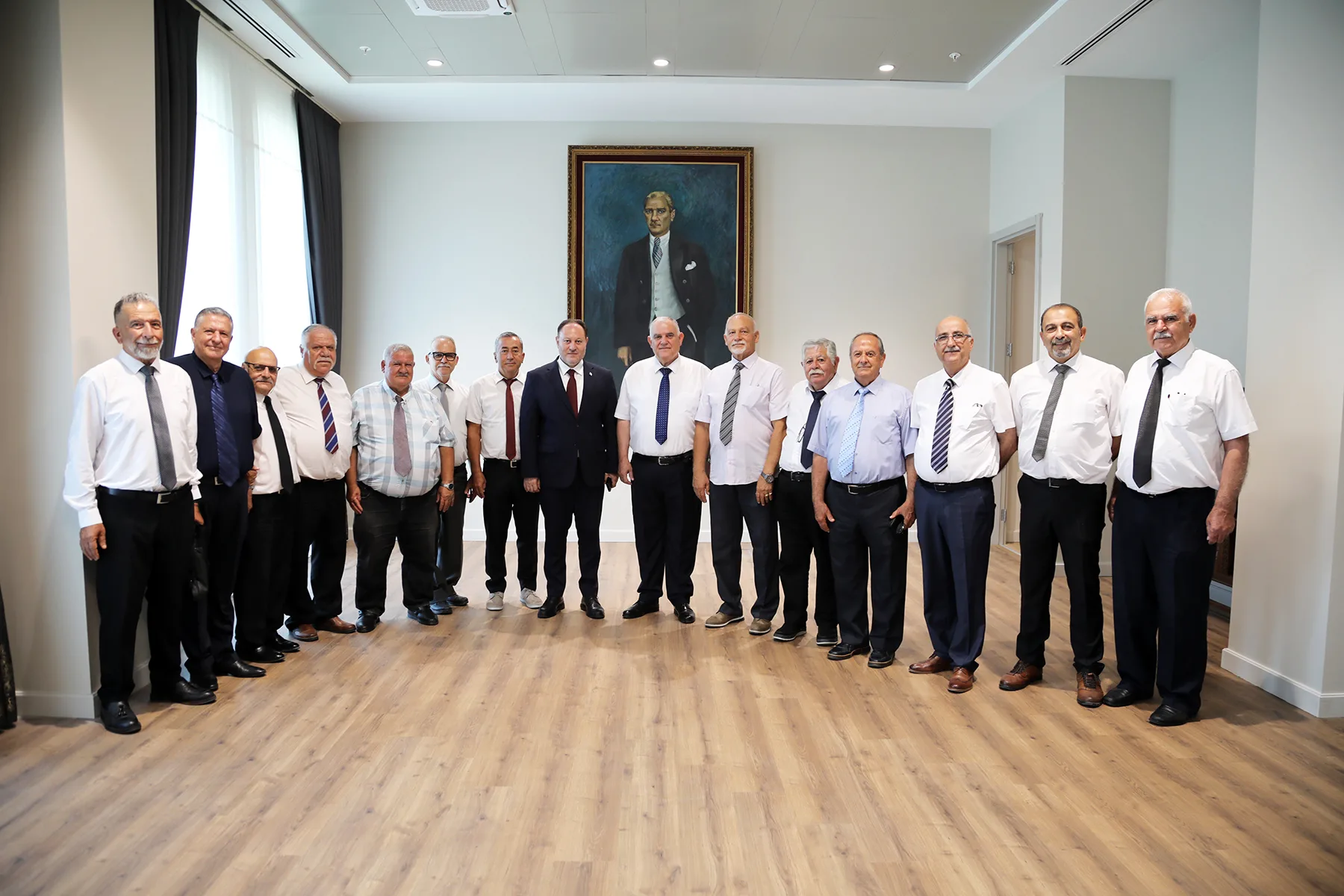 Öztürkler, Emekli Polisler Derneği heyetini kabul etti – BRTK