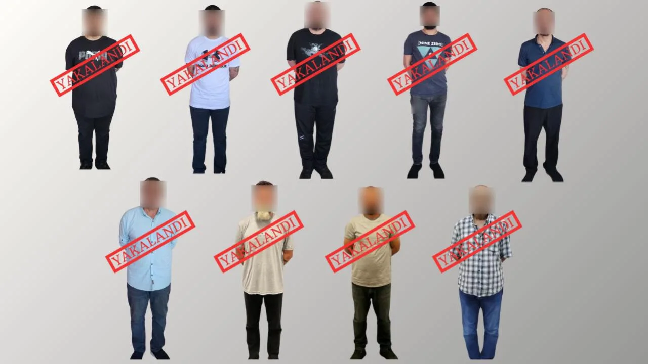 Aranan 9 suçlu Türkiye’ye getirildi