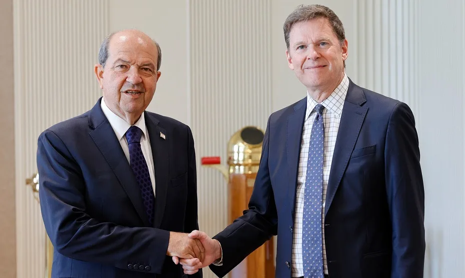 Cumhurbaşkanı Tatar, görev süresi sona erecek olan Stewart’ı kabul etti – BRTK