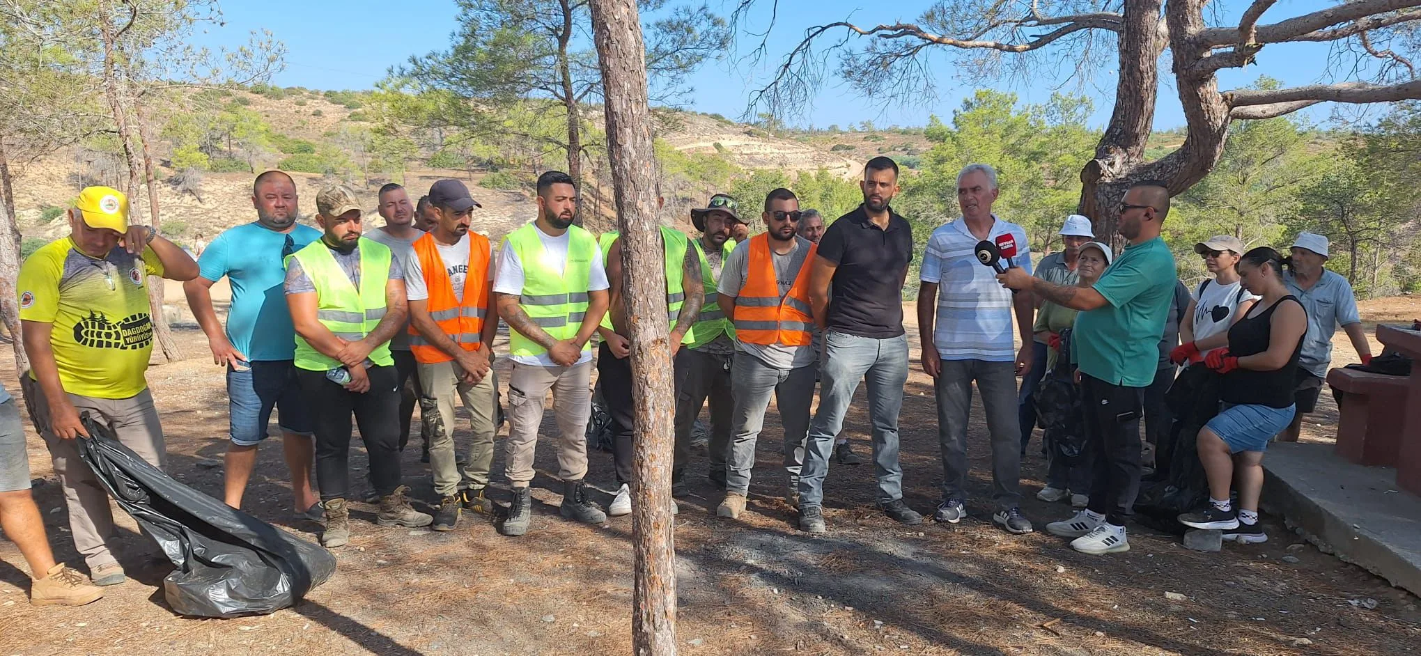 Kalkanlı Piknik Alanı’nda çevre etkinliği düzenlendi – BRTK