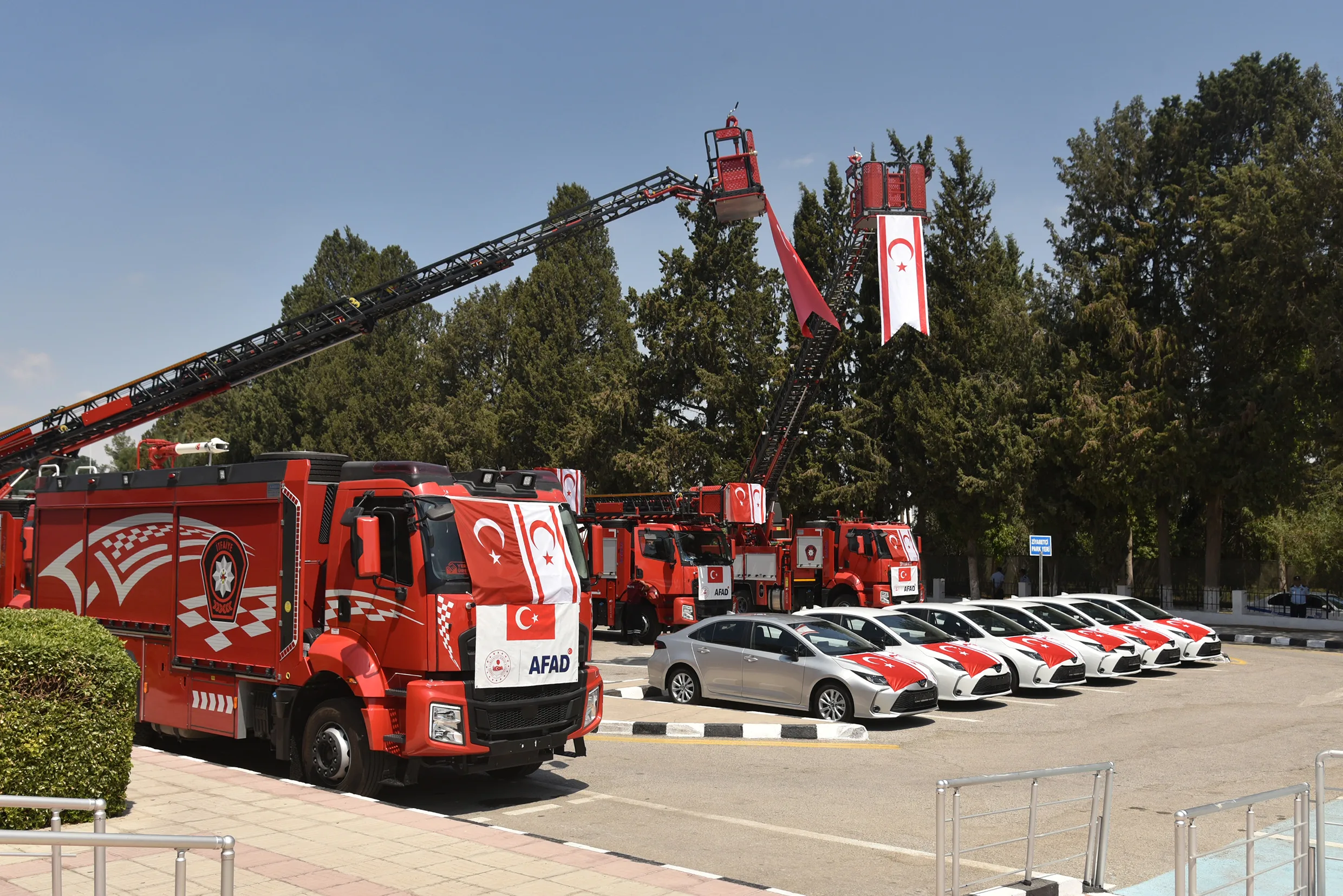 Türkiye tarafından hibe edilen 29 araç, törenle PGM’ye teslim edildi – BRTK