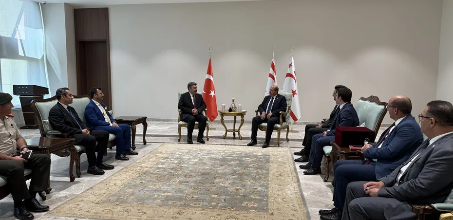 Cumhurbaşkanı, Doğukan ve Antrenörü ile görüştü – BRTK