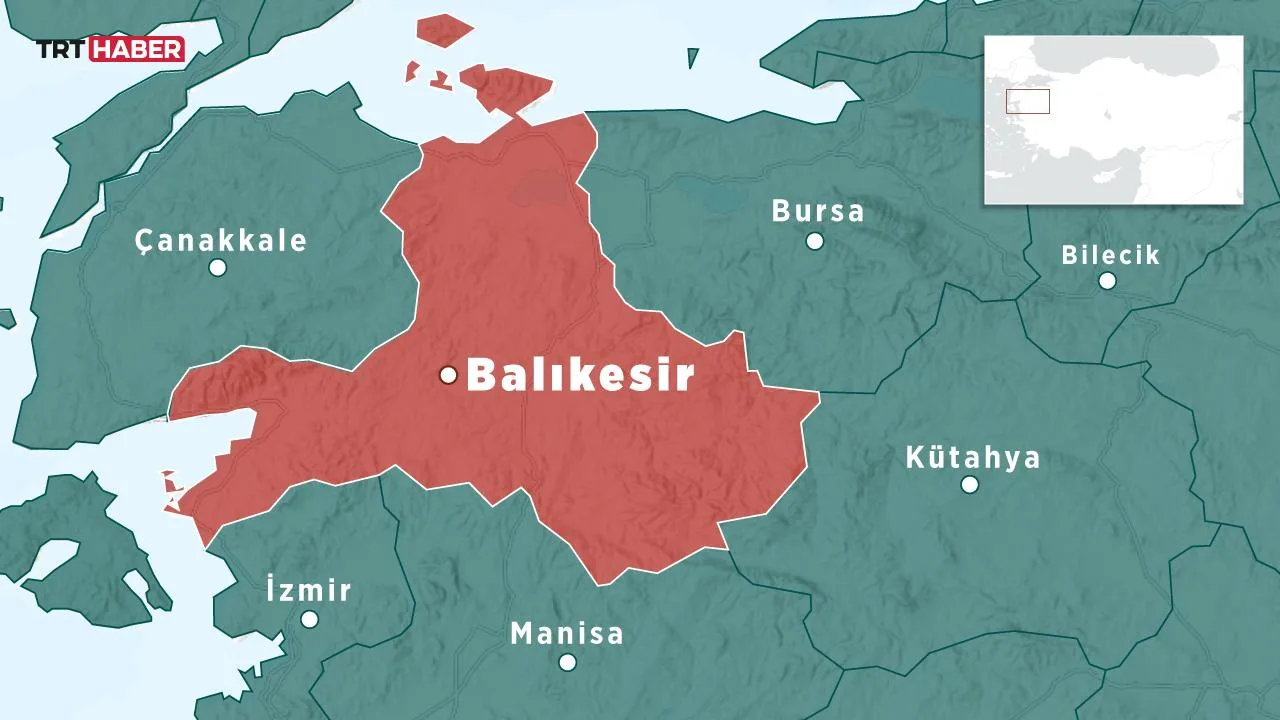 Balıkesir’de 4 büyüklüğünde deprem – Son Dakika Haberleri