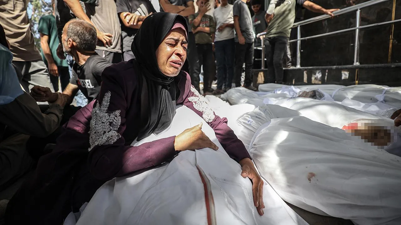 Katil İsrail’in Gazze Şeridi’ne düzenlediği saldırılarda 58 kişi hayatını kaybetti