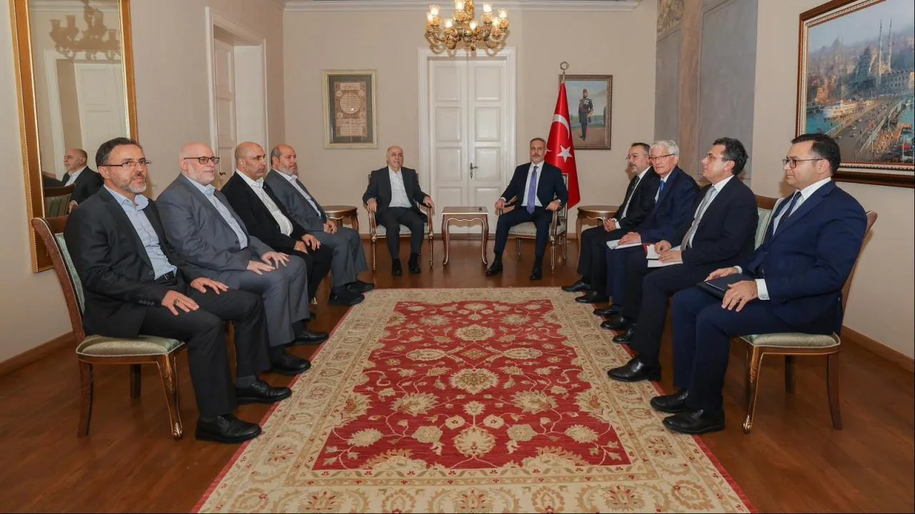 Bakan Fidan, Hamas heyetiyle görüştü