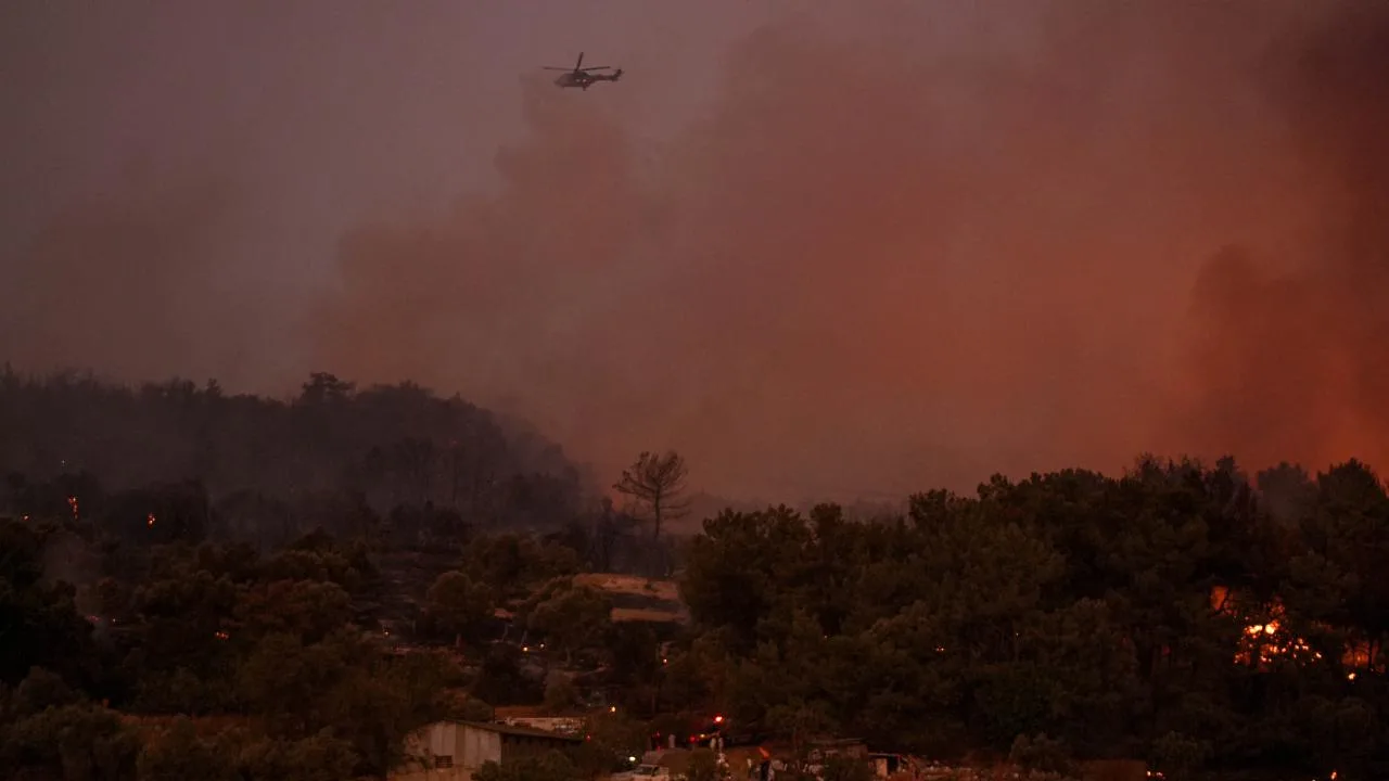 İzmir’deki orman yangını kontrol altına alındı