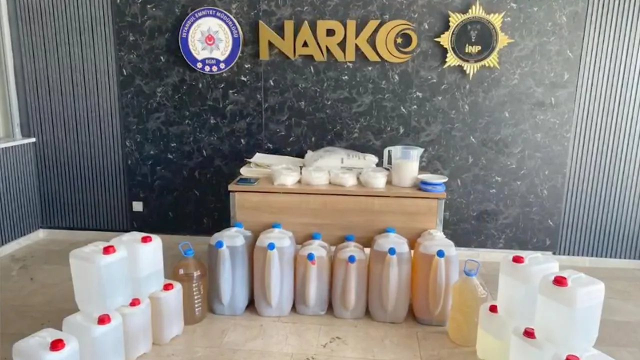 İstanbul’da 207 kilogram metamfetamin ele geçirildi