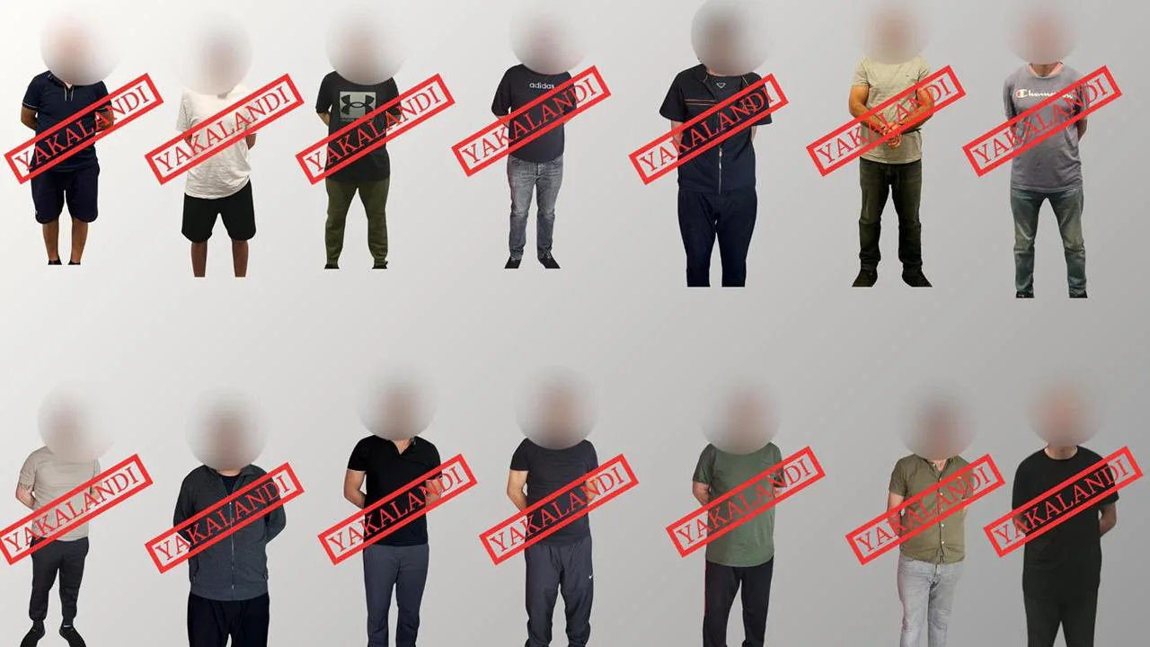 Kırmızı bültenle ve ulusal seviyede aranan 14 suçlu Türkiye’ye getirildi