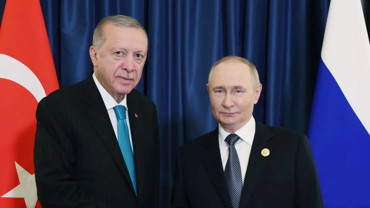 Cumhurbaşkanı Erdoğan, Çin’de Putin ile görüştü