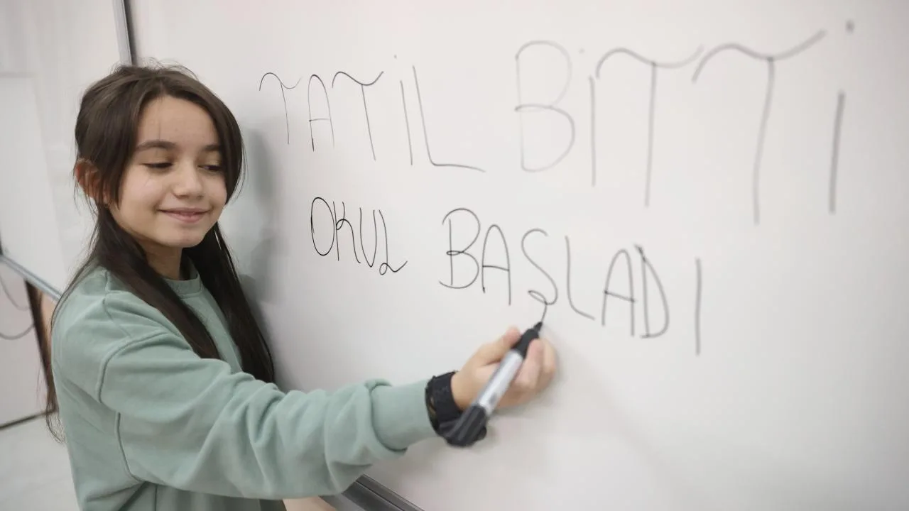 Tatil bitti: Yeni eğitim öğretim yılı bugün başladı