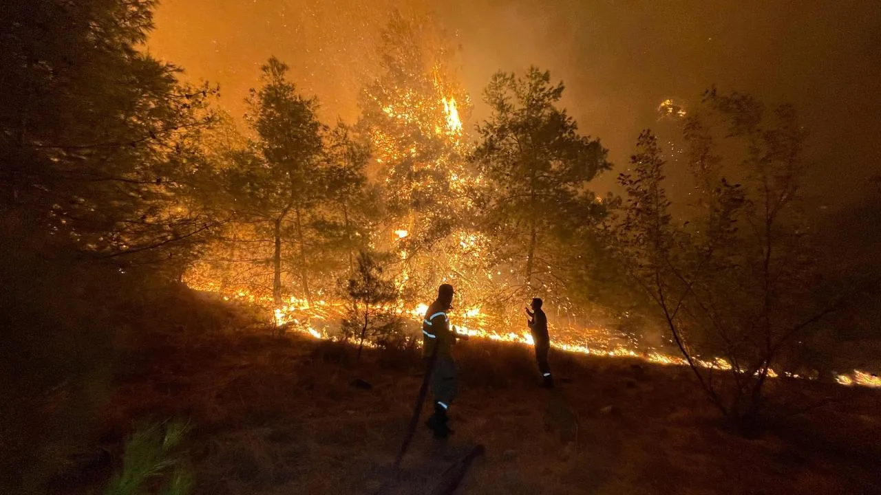 Antalya ve Muğla’da orman yangınlarıyla mücadele sürüyor