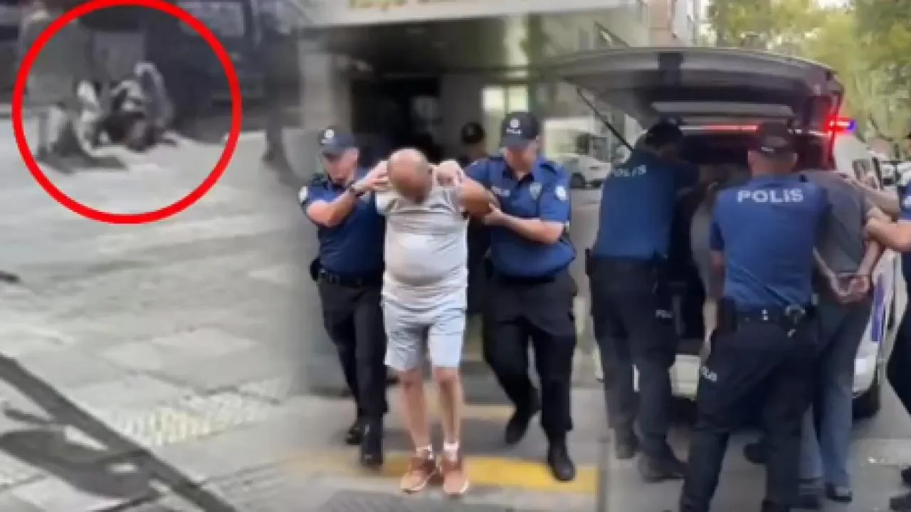Ankara’da kadın yayayı darp eden zanlı tutuklandı