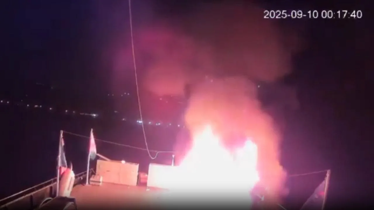 Küresel Sumud Filosu’na yeni bir dron saldırısı