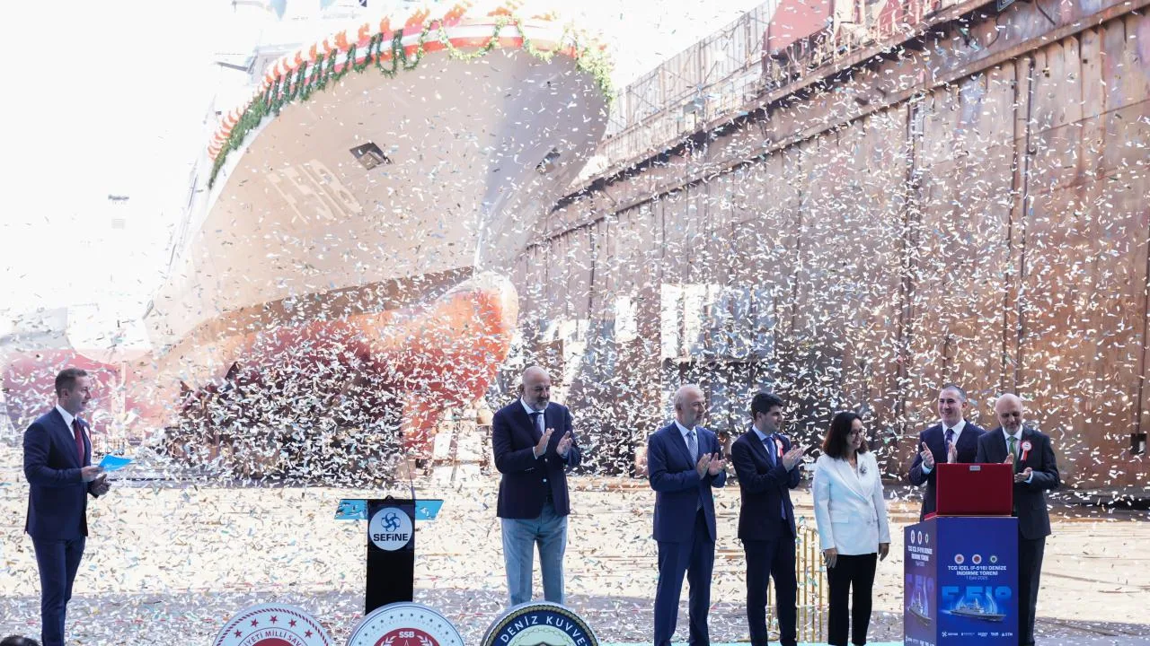 TCG İçel denize indirildi – Son Dakika Haberleri