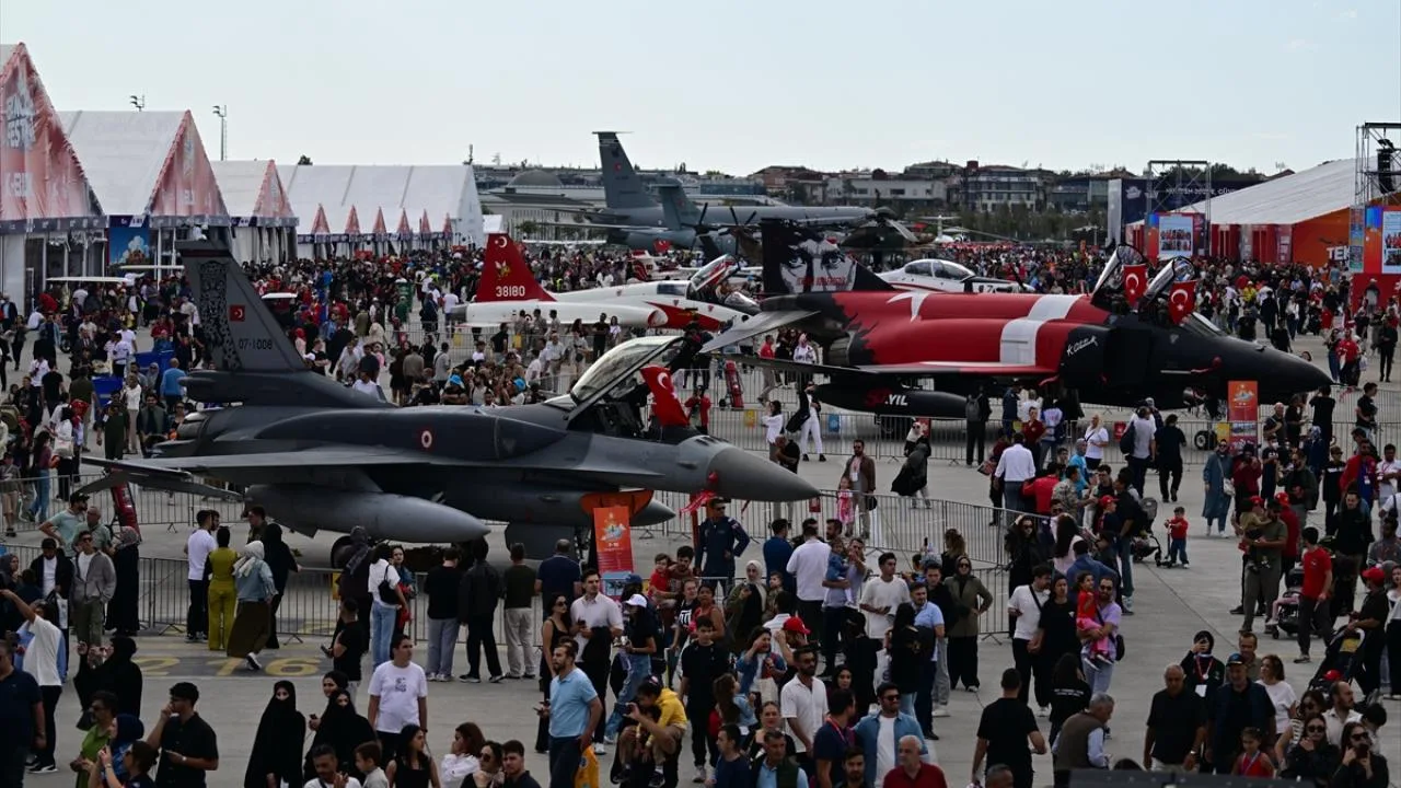 TEKNOFEST’i 1 milyon 32 bin kişi ziyaret etti