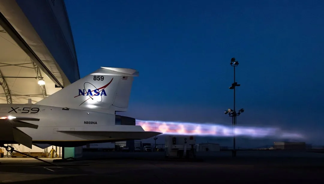 NASA’nın sessiz süpersonik jeti ilk kez havalandı