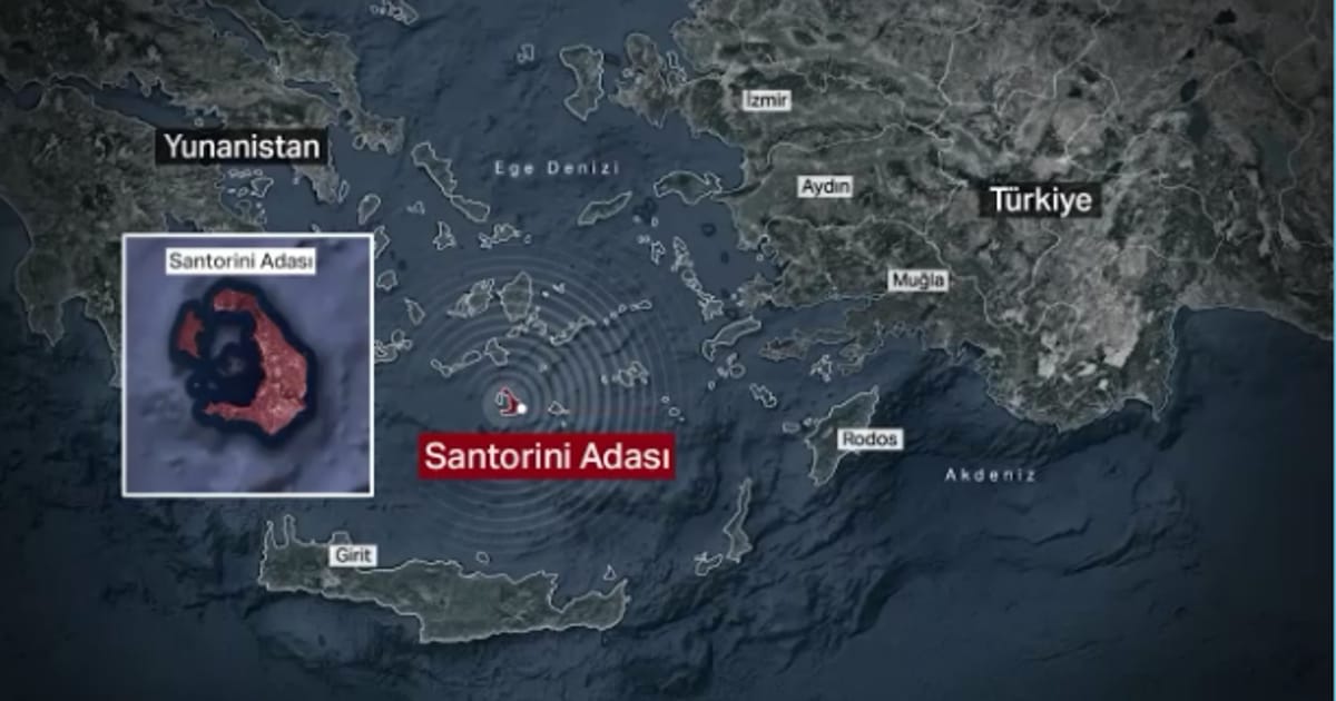Yapay zeka, Santorini’deki deprem fırtınasının nedenini çözdü