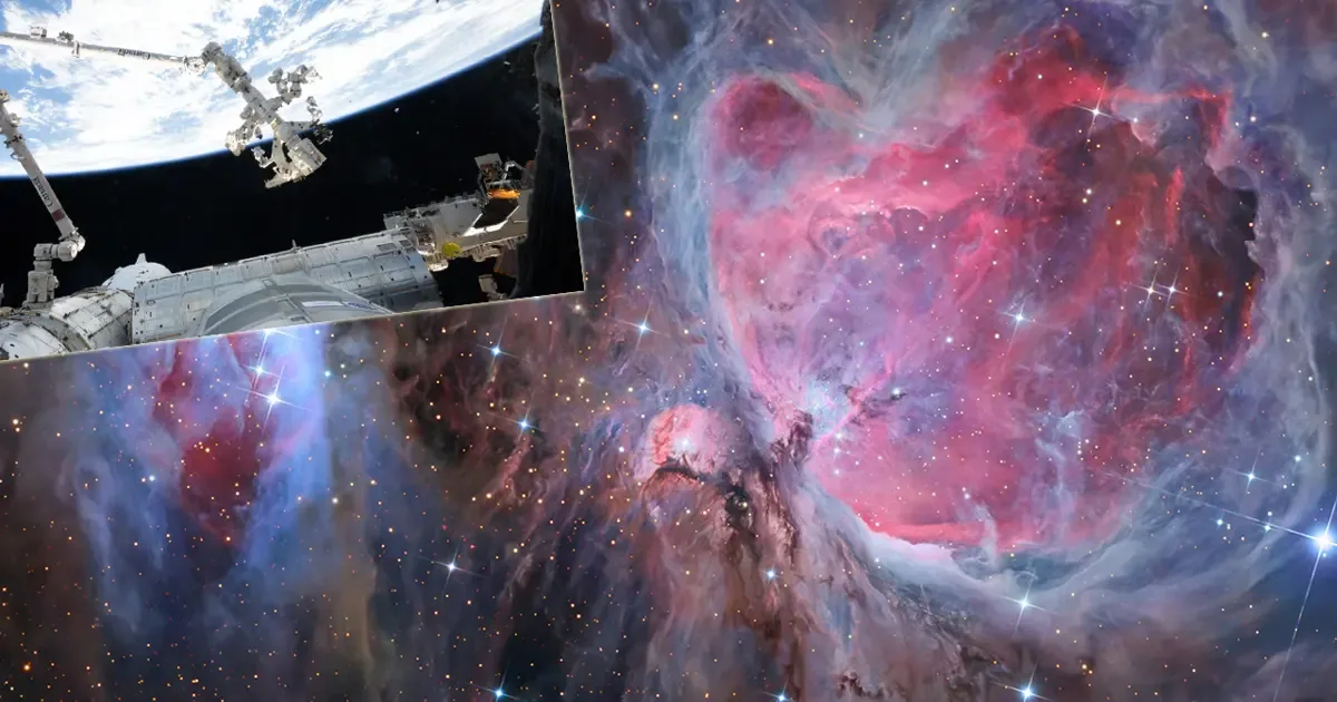 NASA’dan günün kareleri: Orion ve ISS