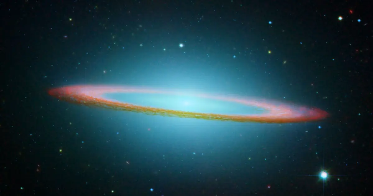 NASA’dan günün karesi. 28 milyon ışık yılı uzaktaki Sombrero Galaksisi